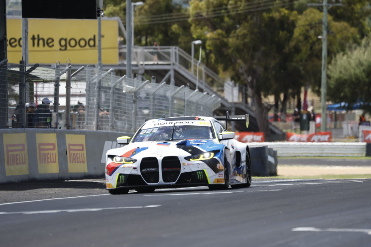 Valentino Rossi was fastest in Practice 2 at the Bathurst 12 Hour. Picture: Ross Gibb