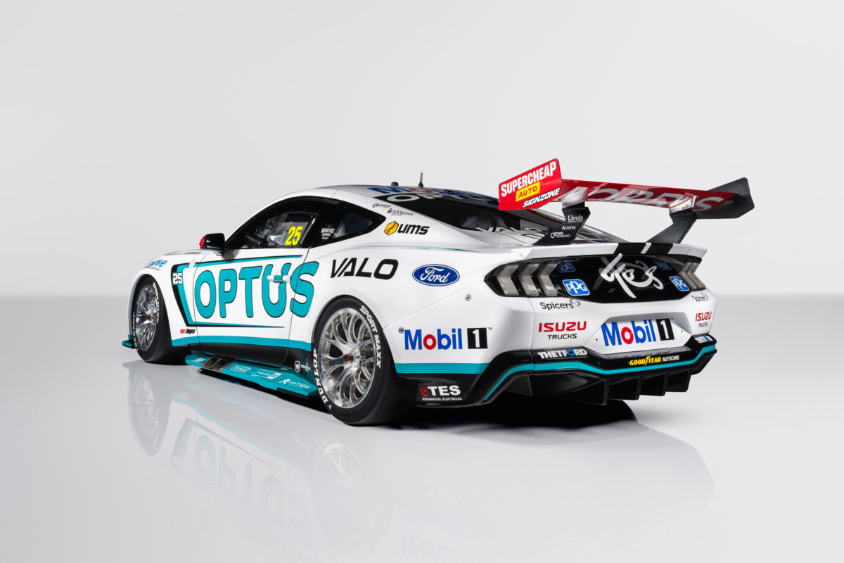 The Walkinshaw Andretti United Chaz Mostert Ford Mustang