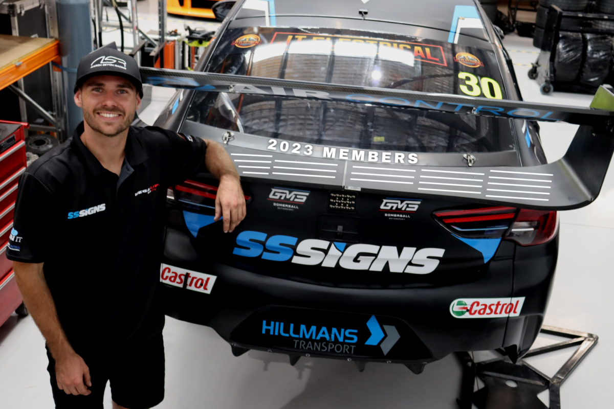 Membership will allow for names on the boot of Aaron Seton's Super2 drive