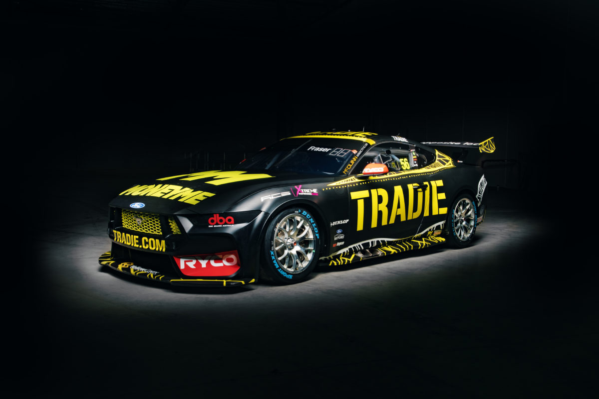 The Indigenous livery for the #56 Tickford Racing Mustang Supercar