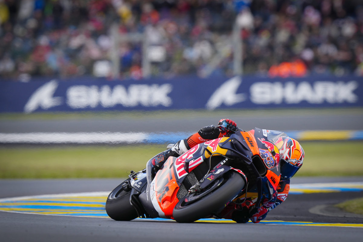Red Bull KTM rider Jack Miller swept Friday practice at the French MotoGP round