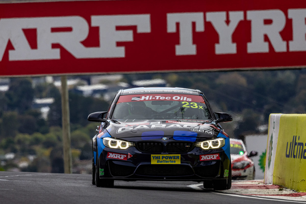 Will Davison finished fastest in the Bathurst 6 Hour qualifying to set himself from pole position for tomorrow's race