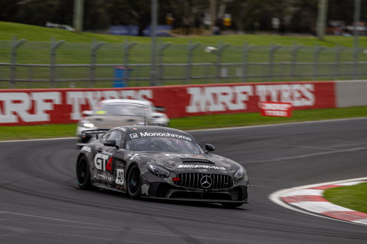 Karl Begg took a dominant win in the second race of the Bathurst 6 Hour weekend