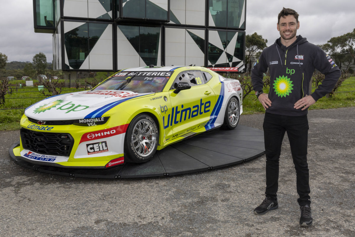 Scott Pye has a new livery for The Bend. Image: Supplied