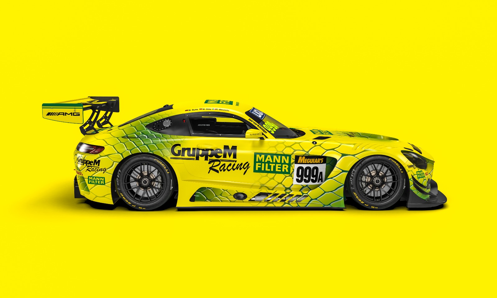 Der MANN-FILTER AMG GT3 in der International GT Challenge: Die