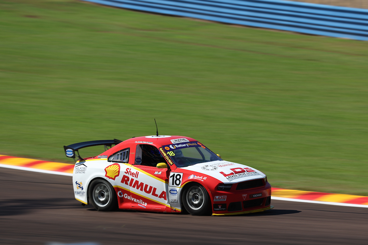 Cody Brewczynski won his second race of the Darwin weekend in the final outing for Aussie Racing Cars. Photo: InSyde Media