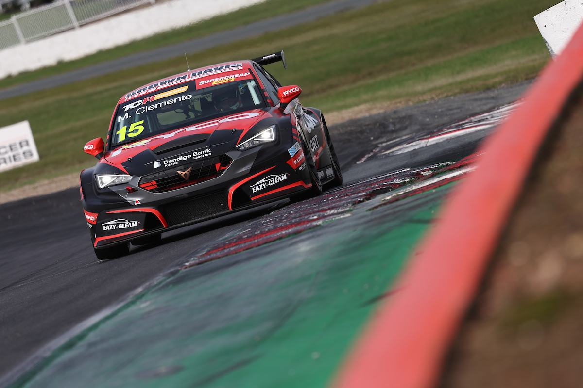 Michael Clemente took the Supercheap Auto TCR Australia pole position at Winton. Picture: InSyde Media