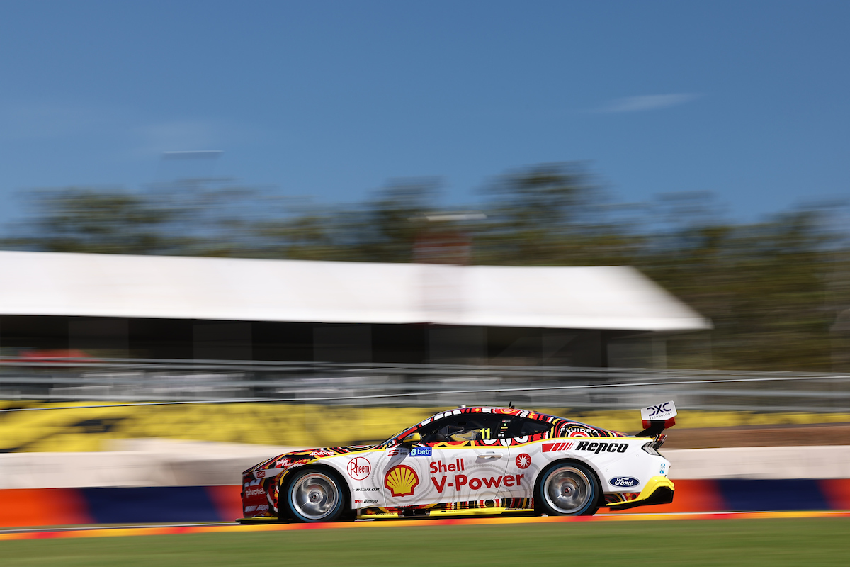 Anton De Pasquale was fastest in Supercars Practice 2 at Darwin's Hidden Valley Raceway. Picture: InSyde Media