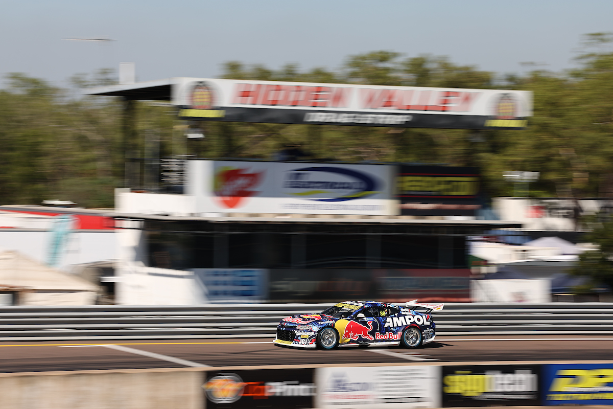 Broc Feeney was fastest in Darwin Supercars Practice 1. Picture: InSyde Media