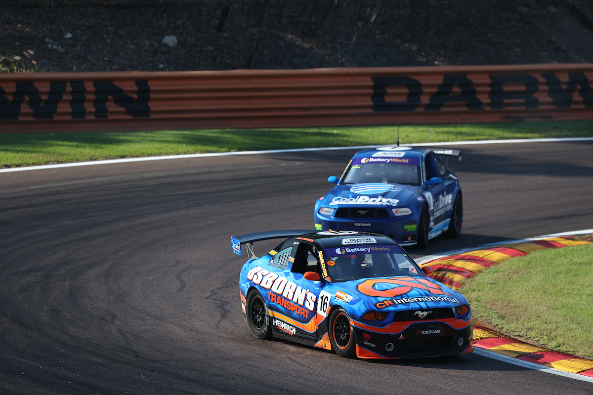 Joel Heinrich wins his 10th race of the 2023 season at Hidden Valley Raceway. Photo: InSyde Media