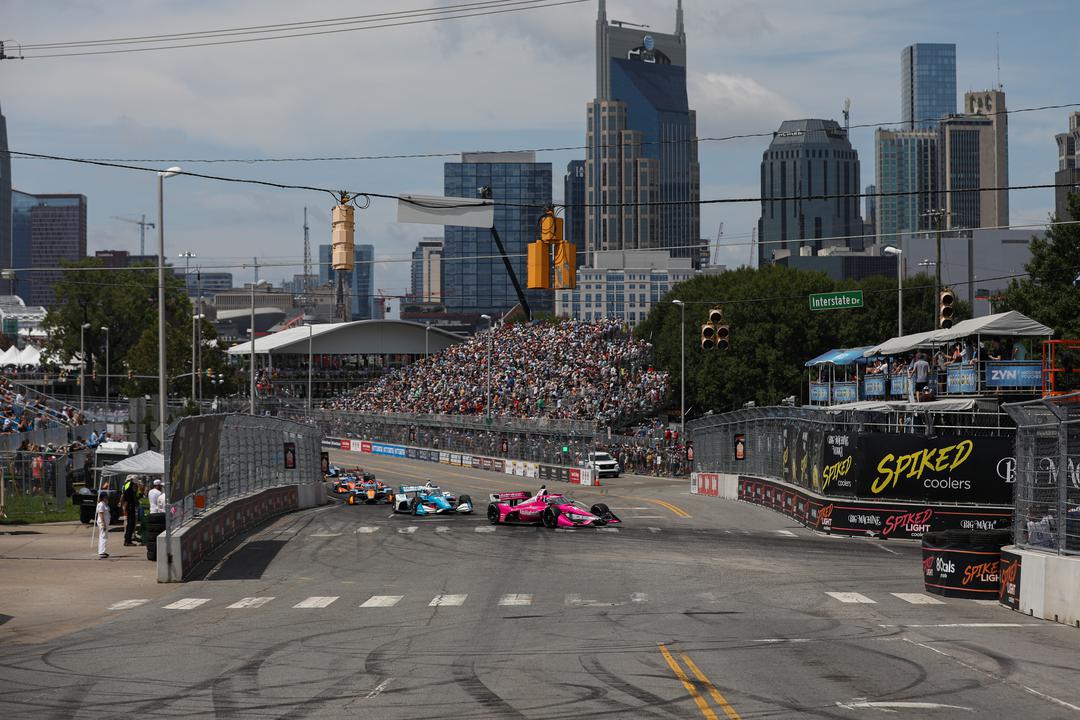Scott McLaughlin says he has support for his idea to clean up IndyCar restarts. Image: Travis Hinkle/Penske Entertainment