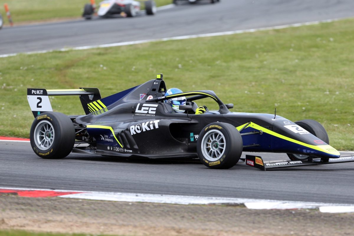 Noah Lisle and Patrick Heuzenroeder picked up podiums in round 8 of the 2023 British F4 Championship
