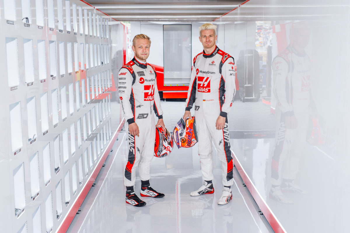 Kevin Magnussen and Nico Hulkenberg will continue their partnership with Haas in 2024