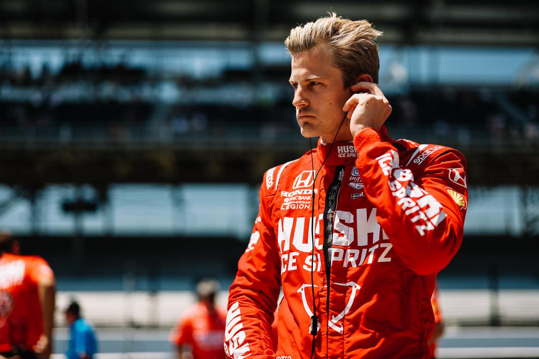 Marcus Ericsson finished second in the Indy 500 after leading the field to a restart with one lap to go