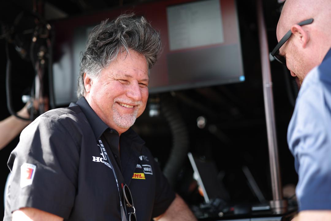 Andretti Autosport owner Michael Andretti is 'optimistic' after qualifying at the St Petersburg IndyCar event