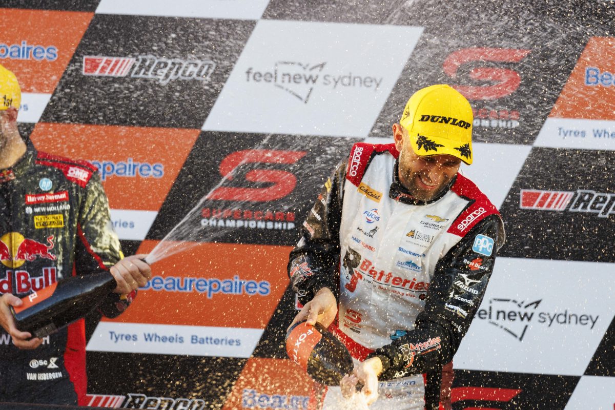 Andre Heimgartner podium