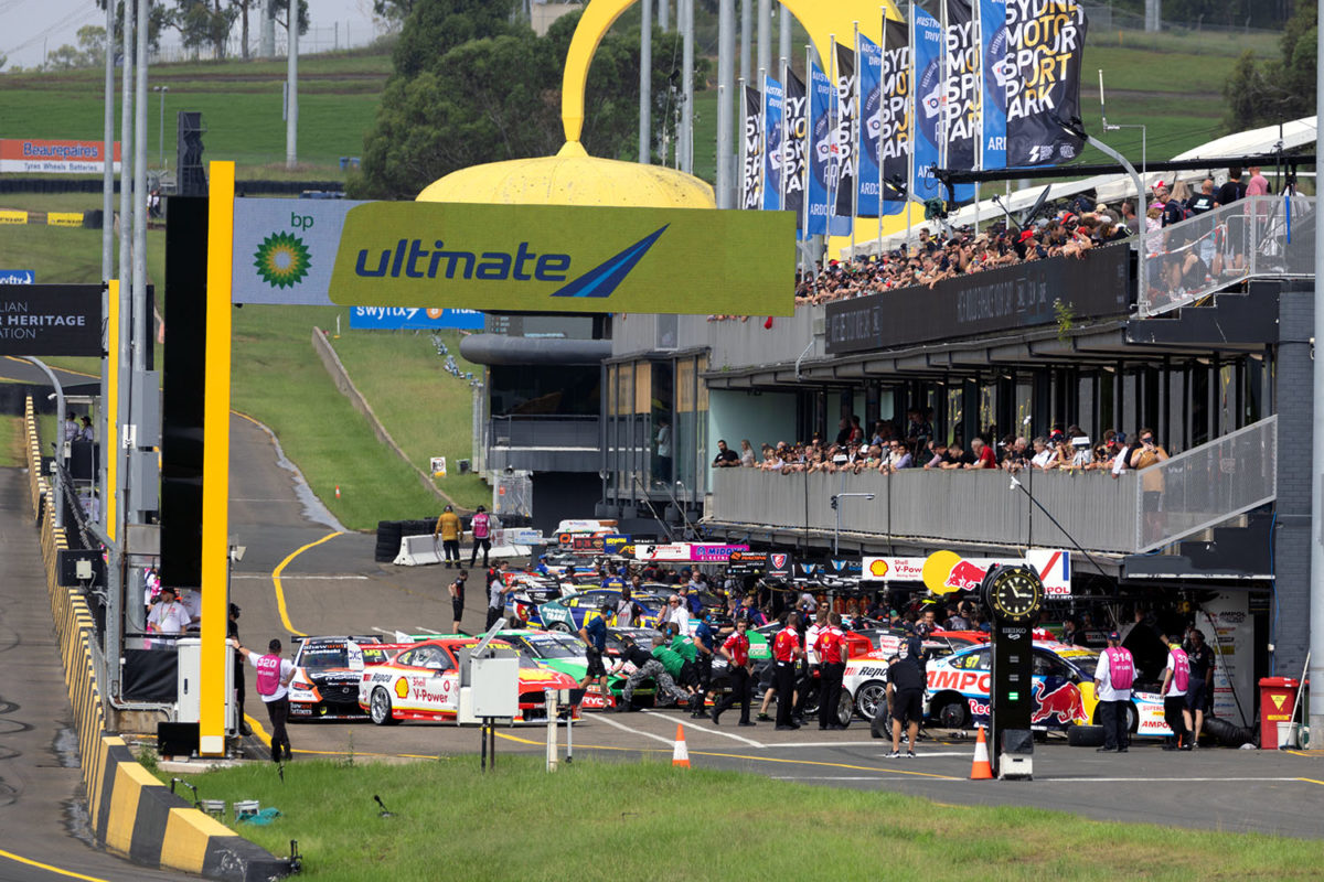 The Supercars Championship field is on its way to Sydney Motorsport Park for a pre-season test day