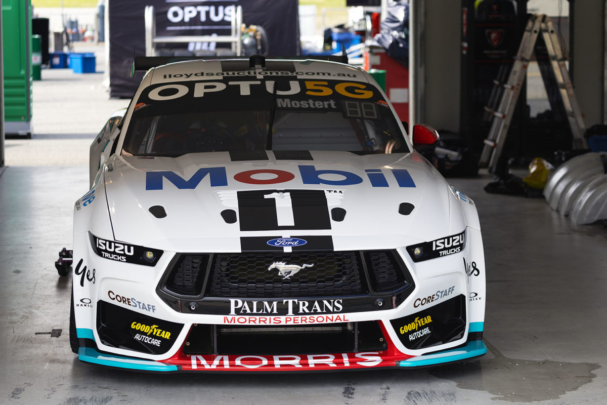 A Walkinshaw Andretti United Ford Mustang. Picture: Ross Gibb Photography