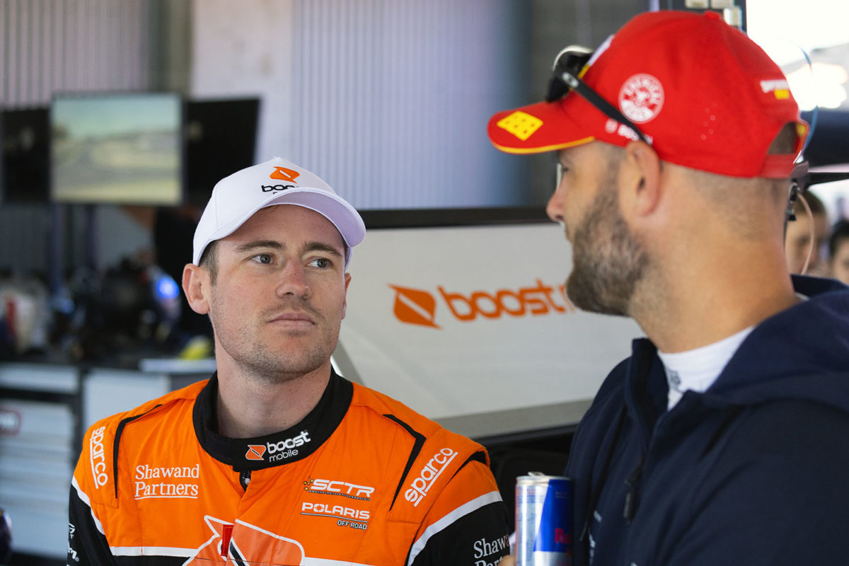 Richie Stanaway (left) will drive with Shane van Gisbergen (right) in this year's Bathurst 1000