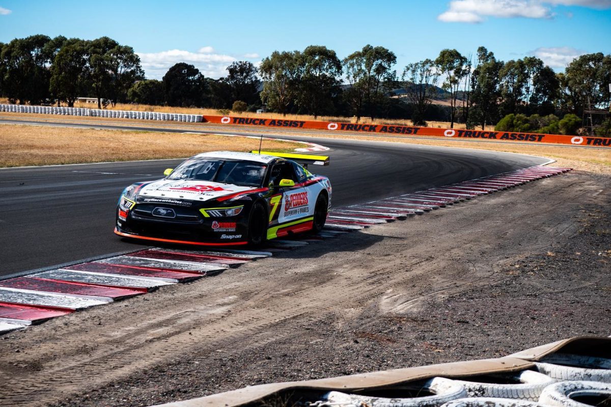 Jackson Rice was able post the fastest time around one lap of Winton Motor Raceway to take TA2 pole. Photo: TA2 Facebook