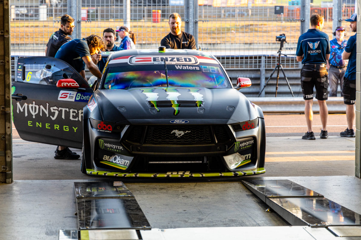 The Cameron Waters Ford Mustang. Picture: InSyde Media