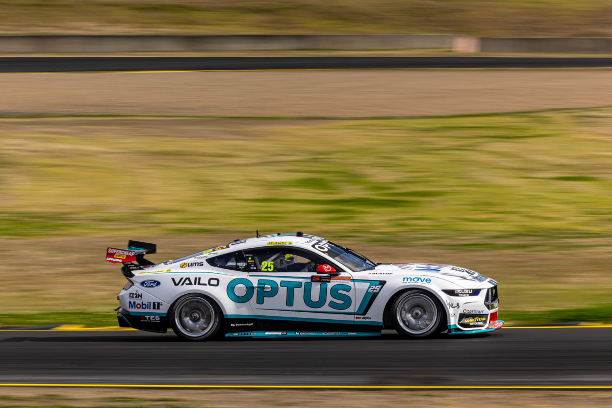 Drag is a concern for Ford teams at The Bend, according to Walkinshaw Andretti United's Bruce Stewart. Image: InSyde Media