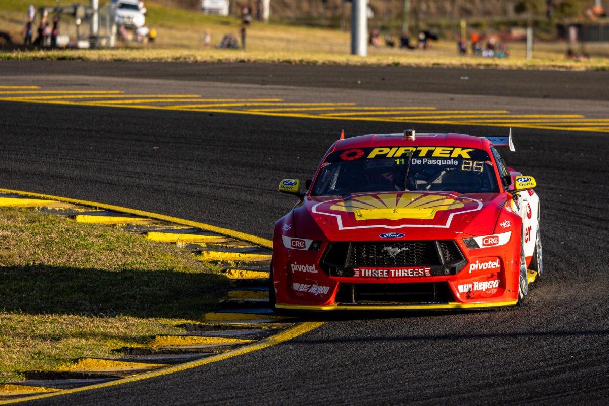 Anton De Pasquale tips better racing from the Gen3 Supercars than their predecessors at The Bend. Image: InSyde Media