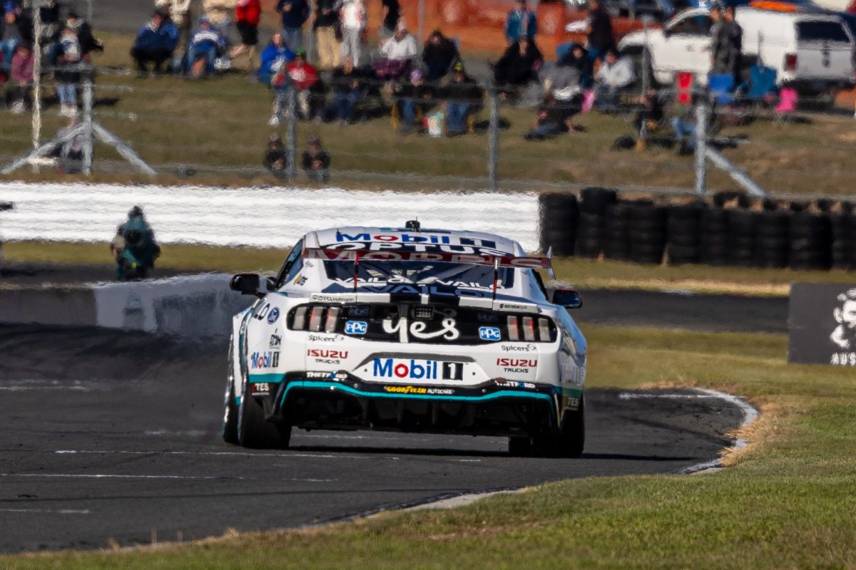 Expect minor changes to rear bodywork on the Ford Mustang from the Supercars parity review. Picture: InSyde Media