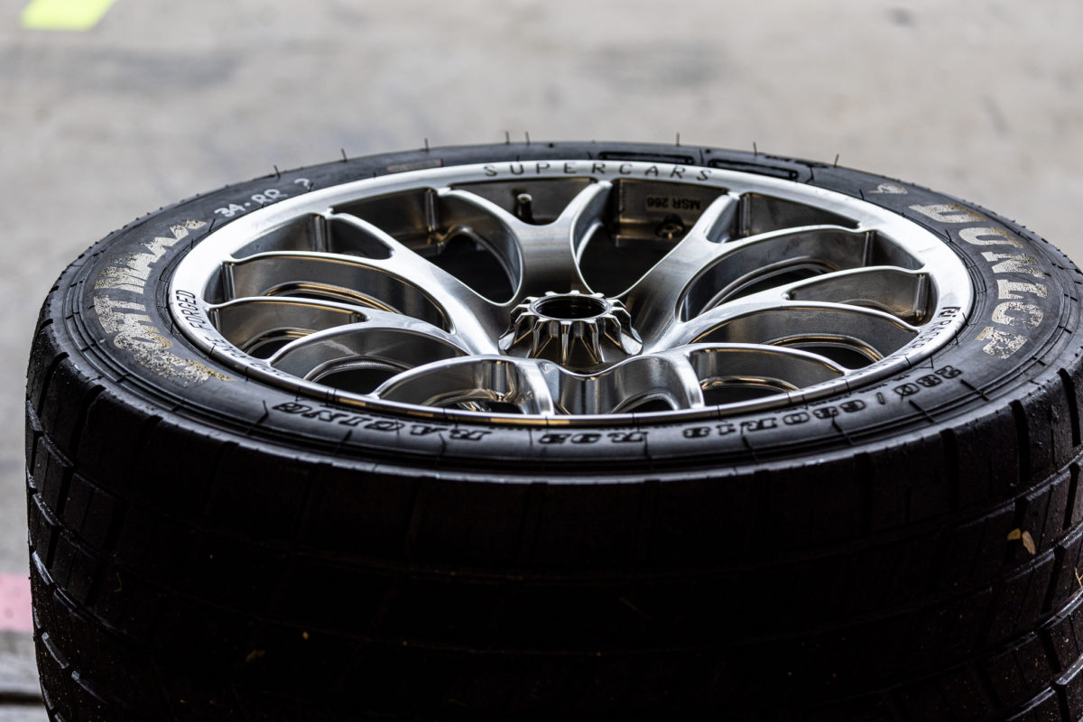 A Gen3 Supercars wheel. Picture: InSyde Media