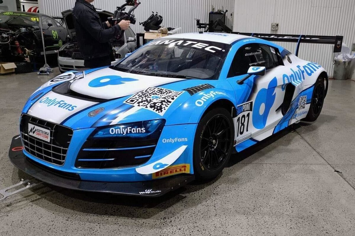 Renee Gracie will pilot an OnlyFans branded Audi R8 GT3 next weekend