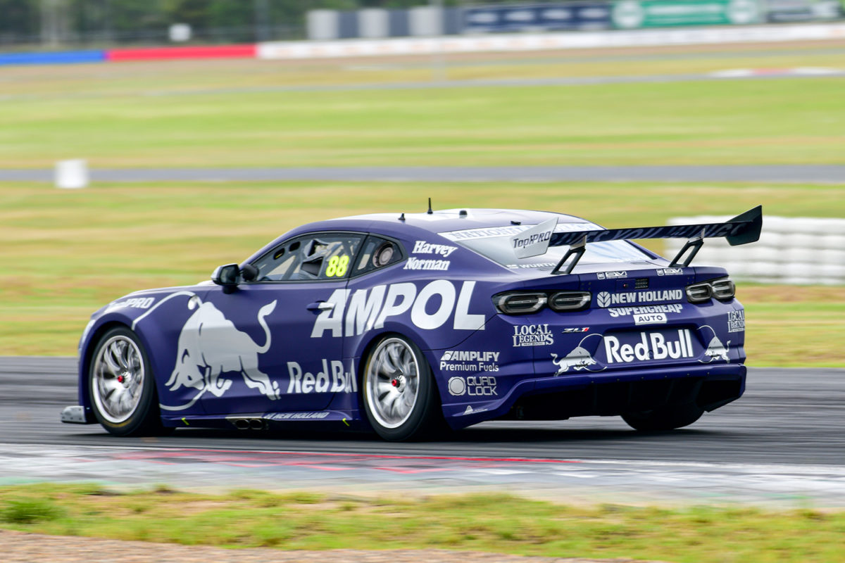 The #88 Triple Eight Race Engineering Chevrolet Camaro