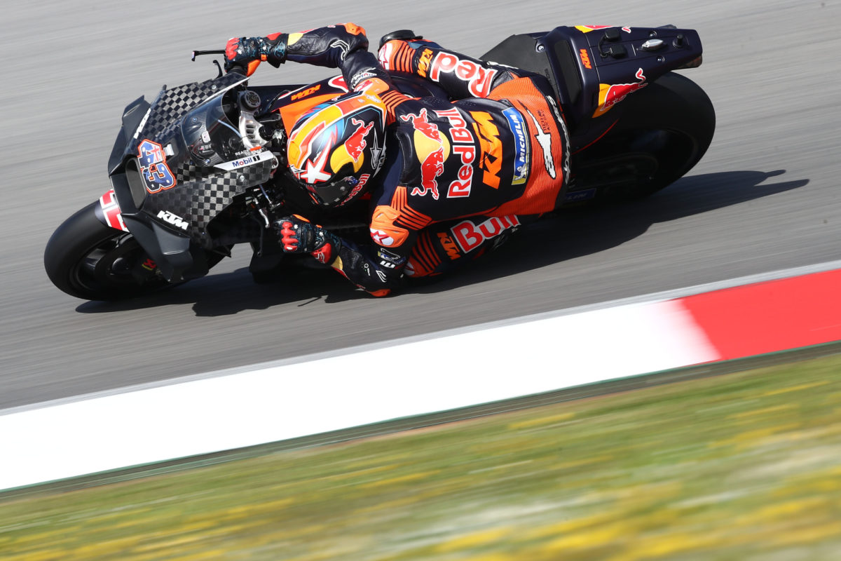 Jack Miller in MotoGP pre-season testing for Red Bull KTM Factory Racing