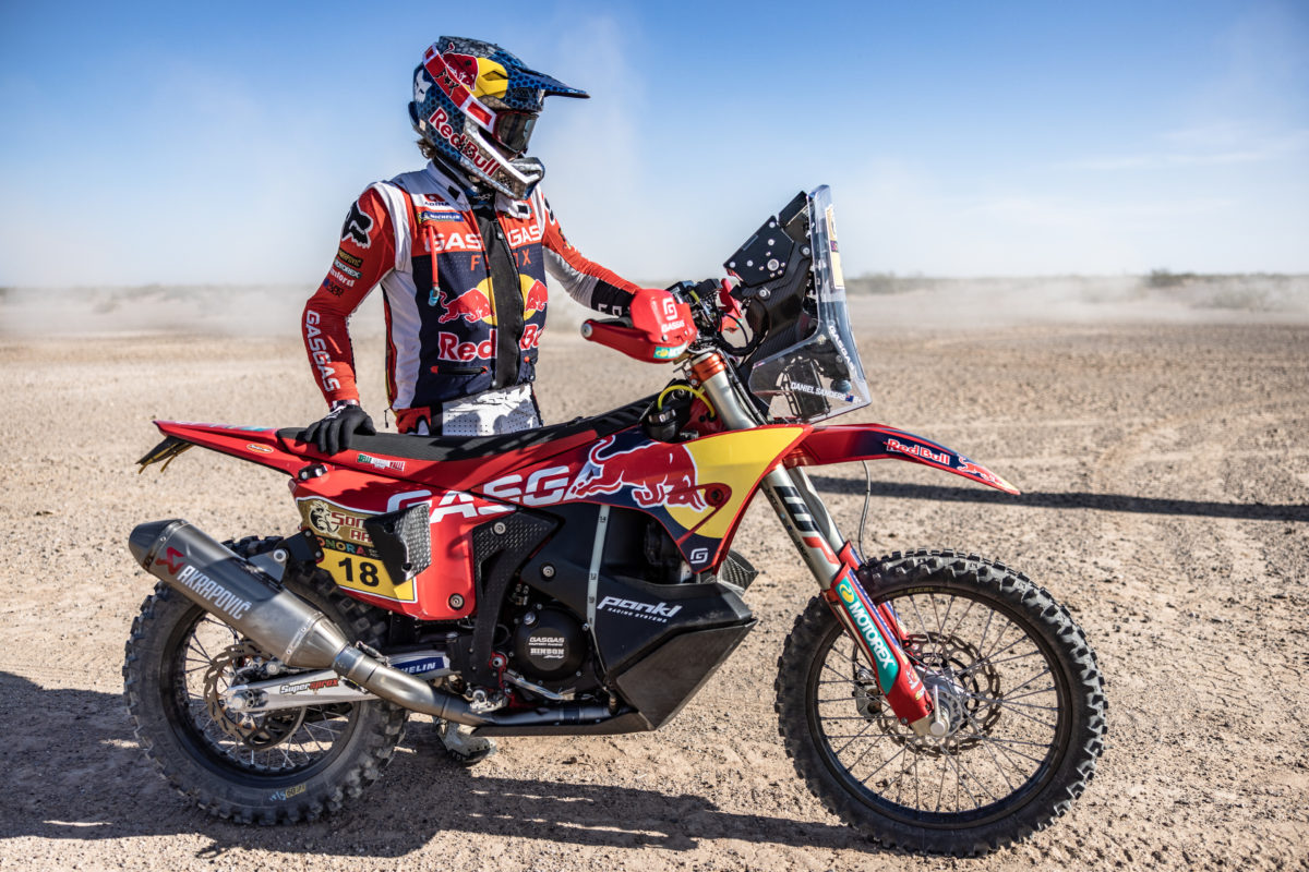 Daniel Sanders suffered a broken leg just weeks after winning the Sonora Rally