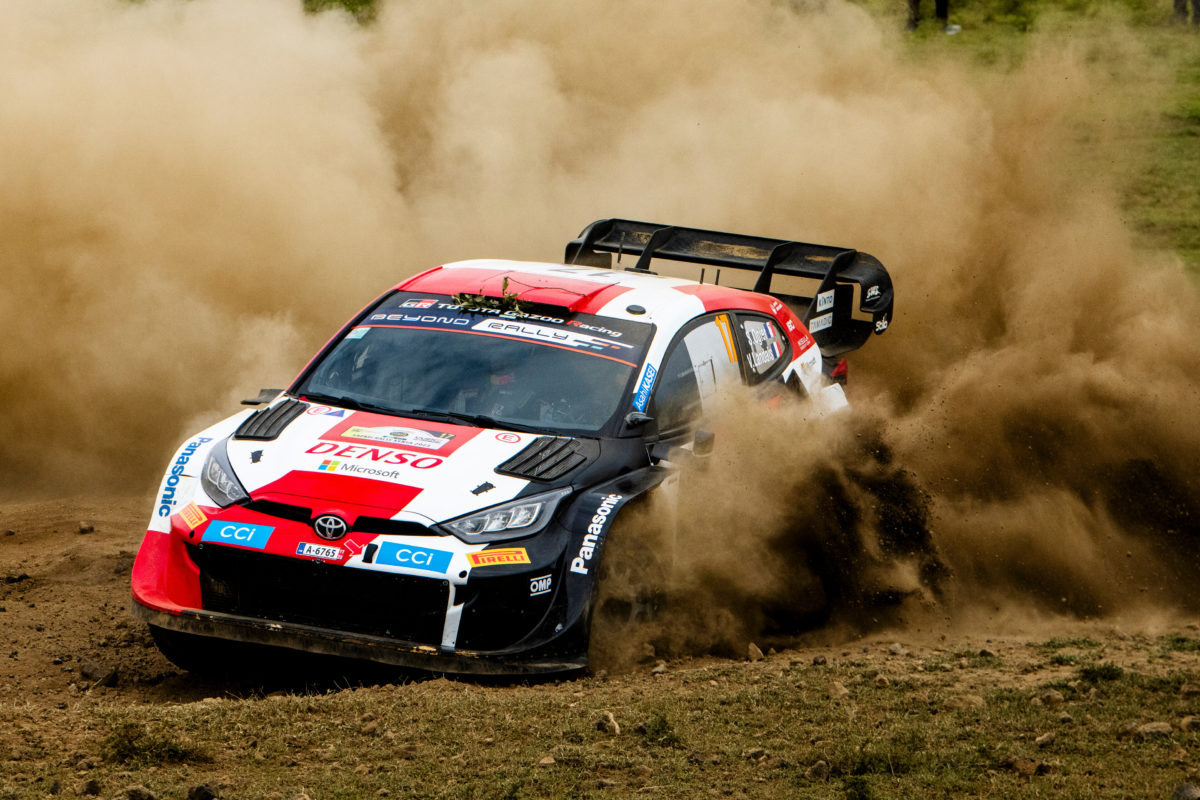 Sebastian Ogier made a gamble on tyres pay off at the Safari Rally Kenya