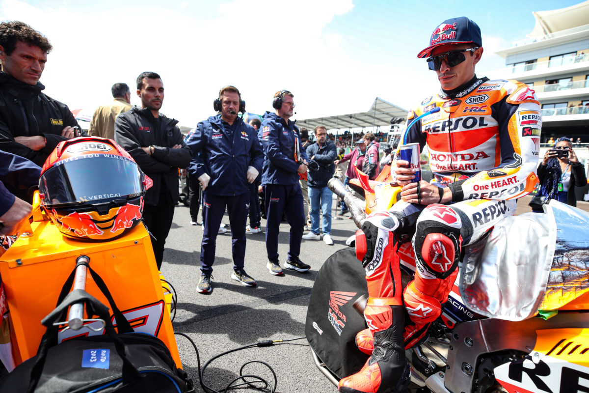 Marc Marquez has been linked to KTM. Image: Gold & Goose/Red Bull Content Pool