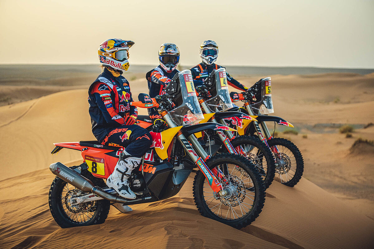 Red Bull KTM will have a full line-up going into the 2023 Sonora Rally