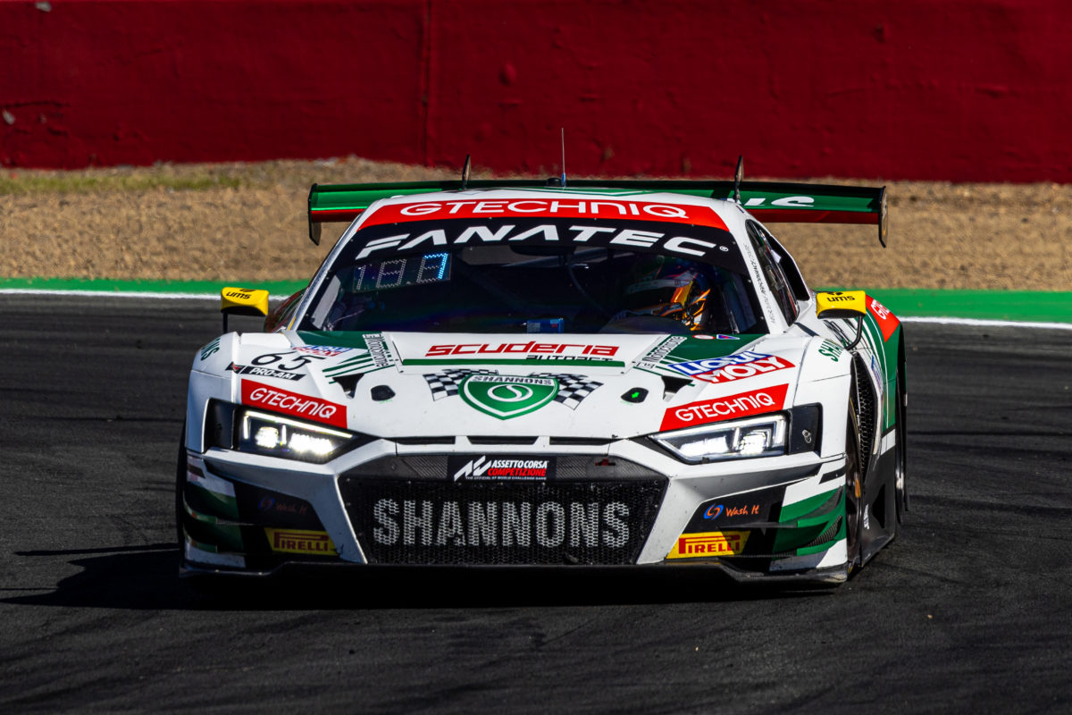 Liam Talbot with Garth Tander were fastest overall in GTWC practice. Image: InSyde Media