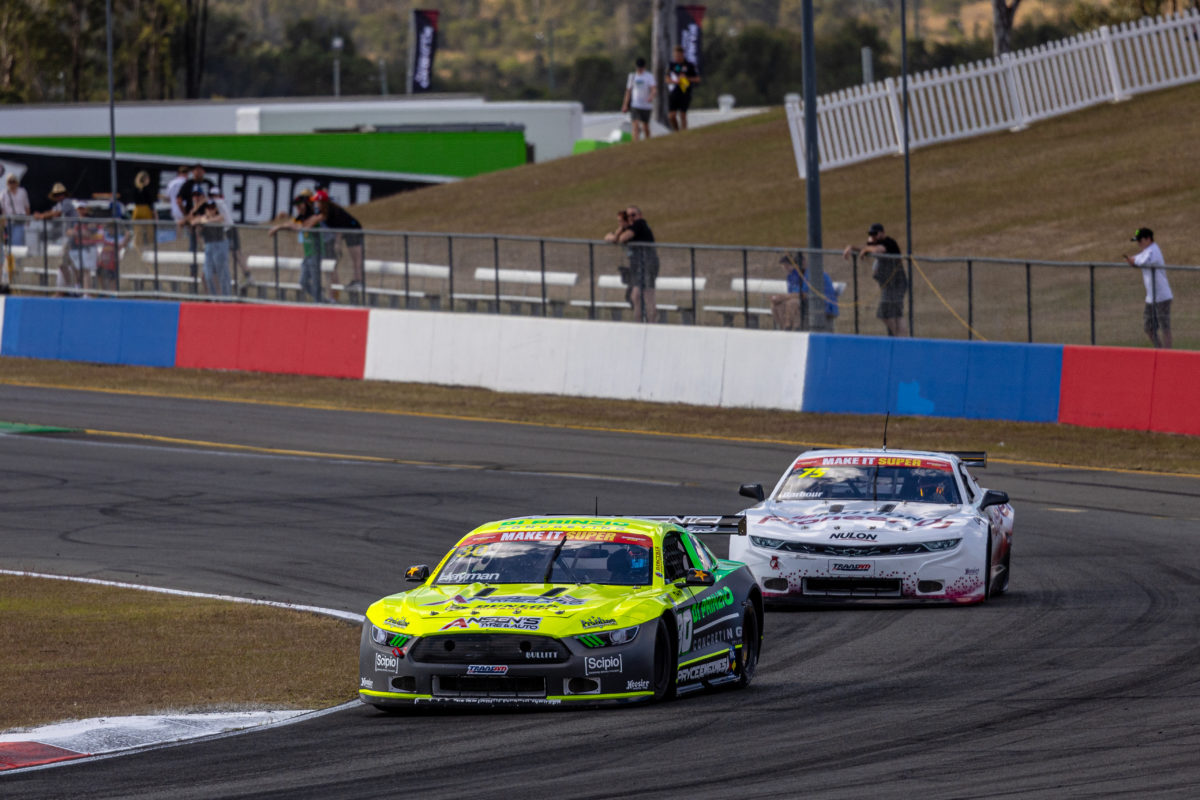 Tom Hayman broke through for his first race victory. Image: InSyde Media