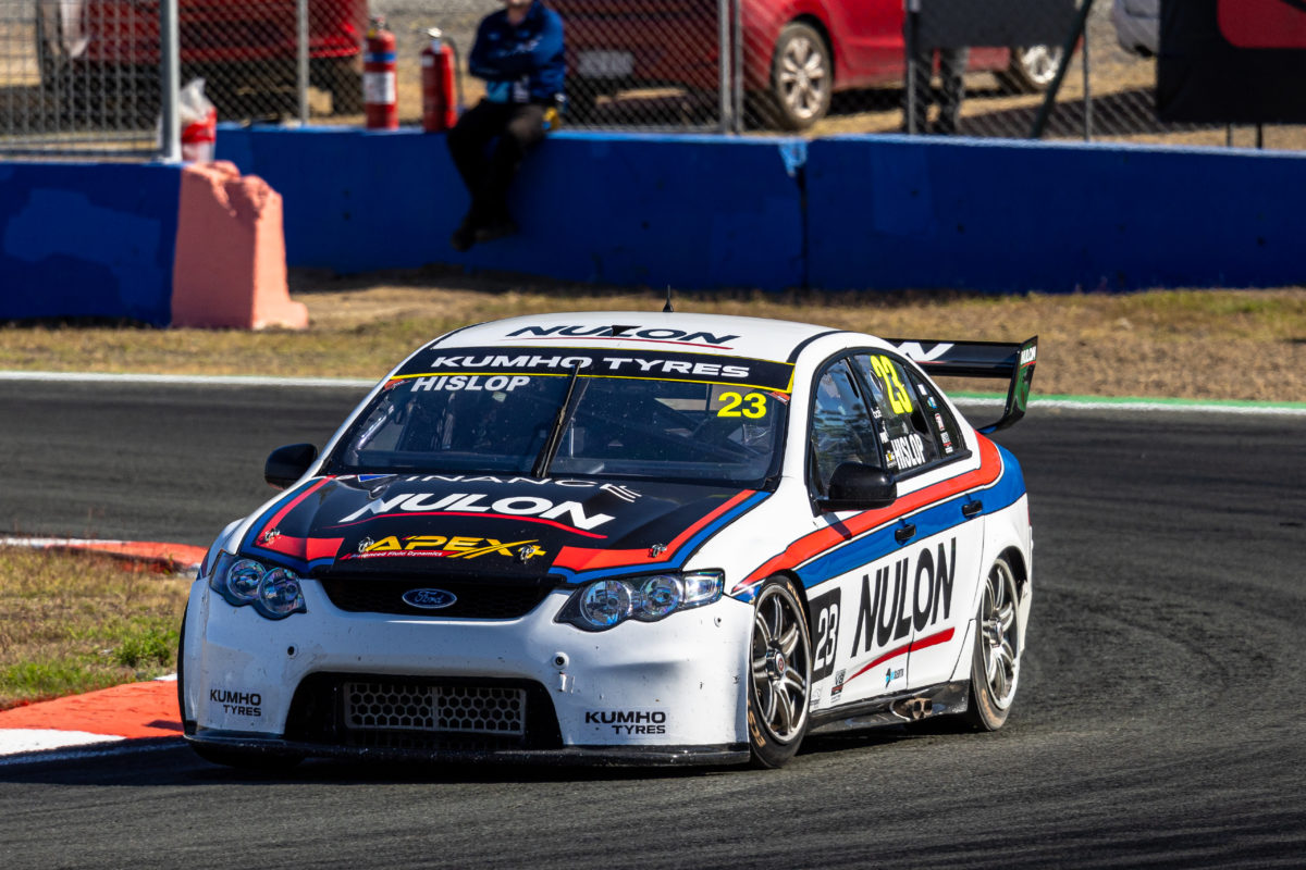 Ray Hislop won the Kumho V8 Touring Car Series round. Image: InSyde Media