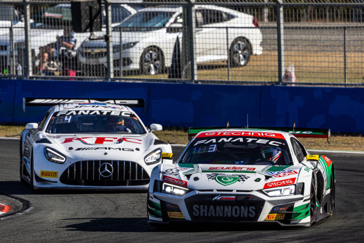 Controversial second GT race goes to Talbot and Tander. Image: InSyde Media