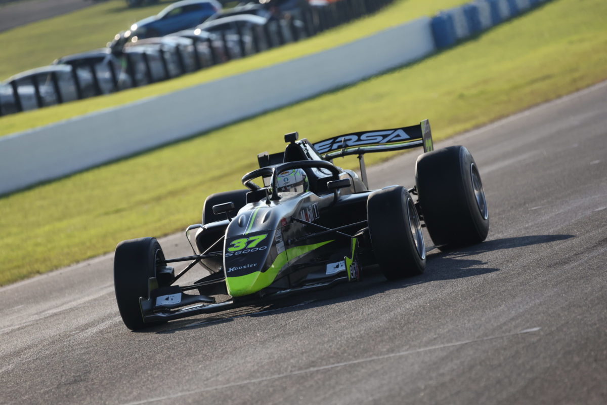 Cooper Webster won Race 3 in S5000 at Phillip Island. Picture: Shannons SpeedSeries