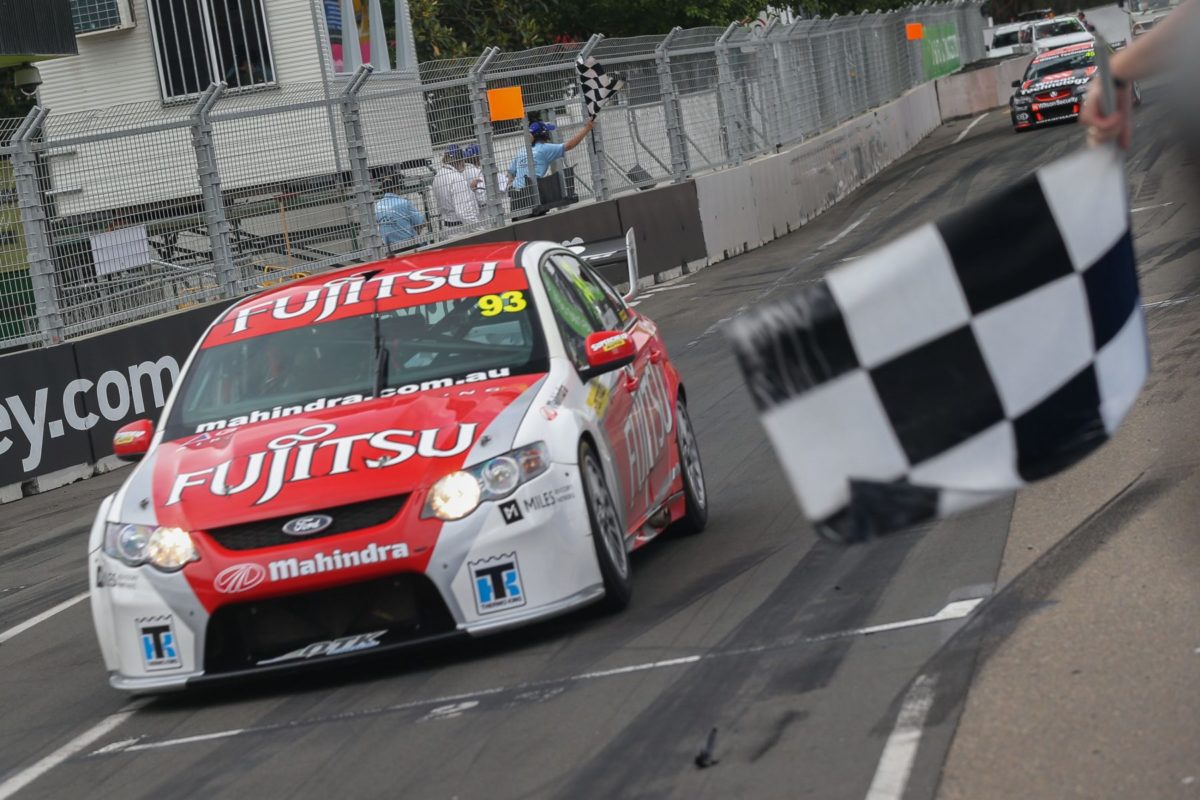 Scott McLaughlin won the Super2 Series title in 2012