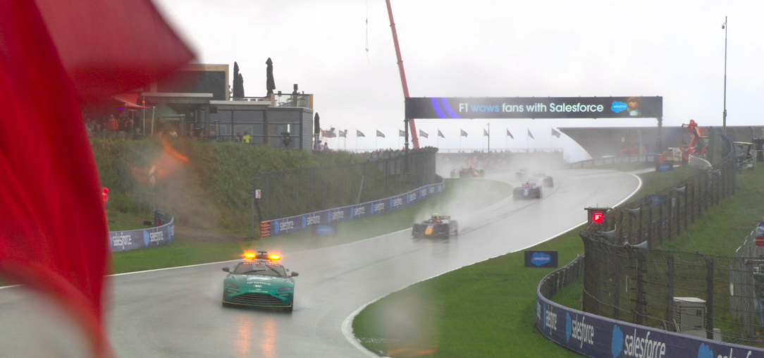 Heavy rain at Zandvoort forced the abandonment of the F2 sprint