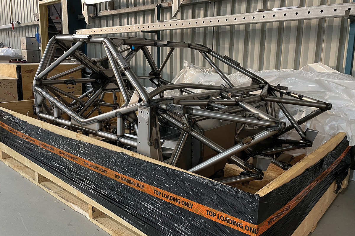 Brad Jones Racing has received its first spare Gen3 chassis
