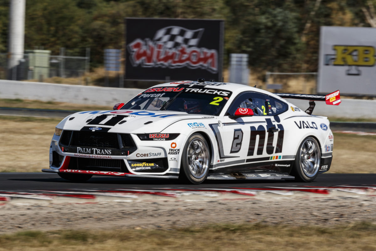 The #2 Walkinshaw Andretti United Gen3 Ford Mustang. Picture: Shaun Tanner