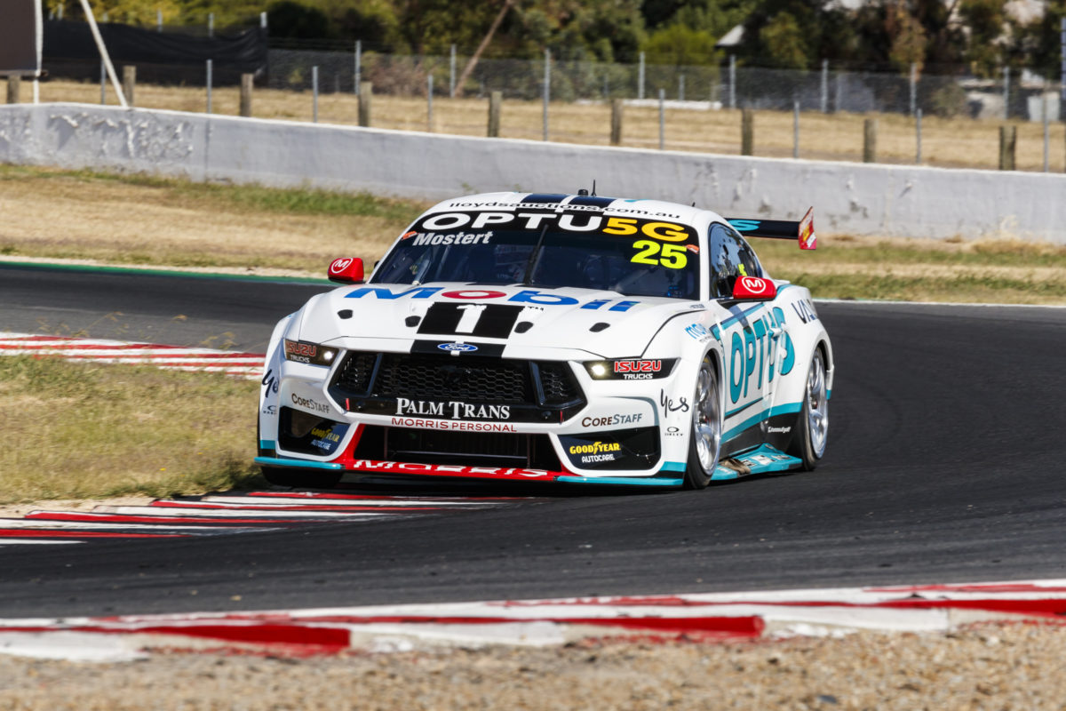 A Walkinshaw Andretti United Ford Mustang. Picture: Shaun Tanner