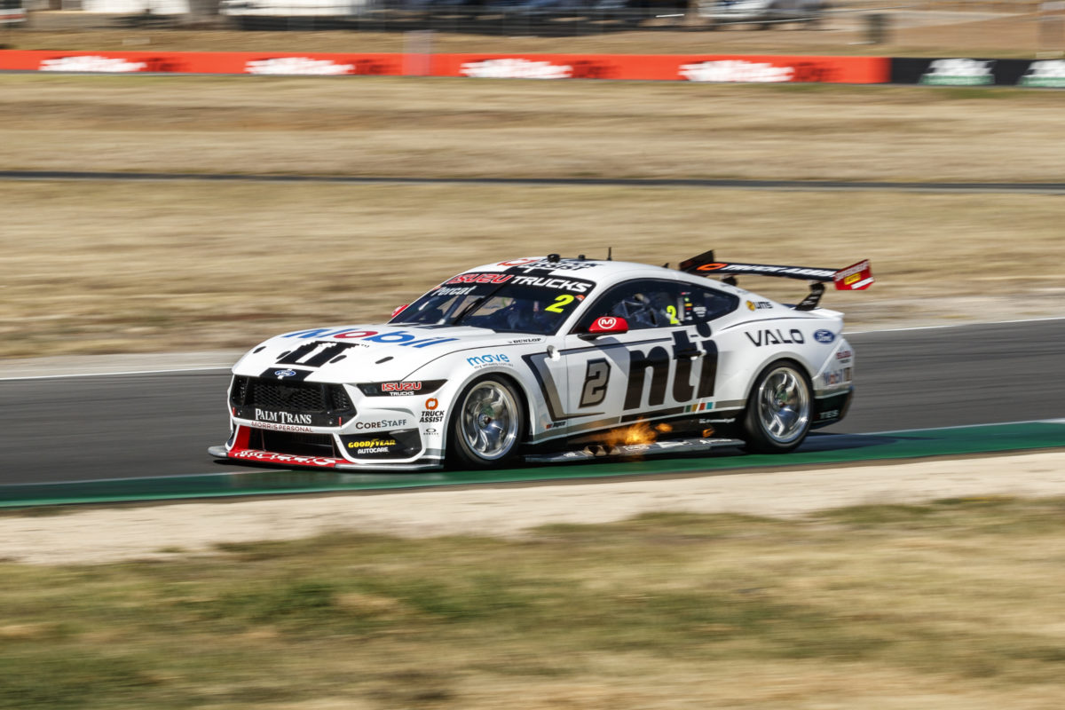 A new Ford engine map was well-received in recent testing at Winton. Picture: Shaun Tanner