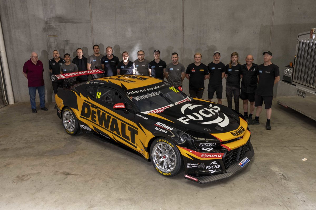The #18 Team 18 Supercars livery