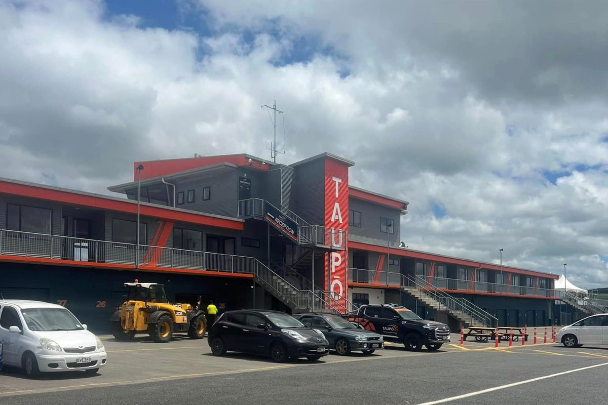 Tony Quinn owns Taupo International Motorsport Park, which will host Supercars from 2024. Image: Taupo International Motorsport Park Facebook