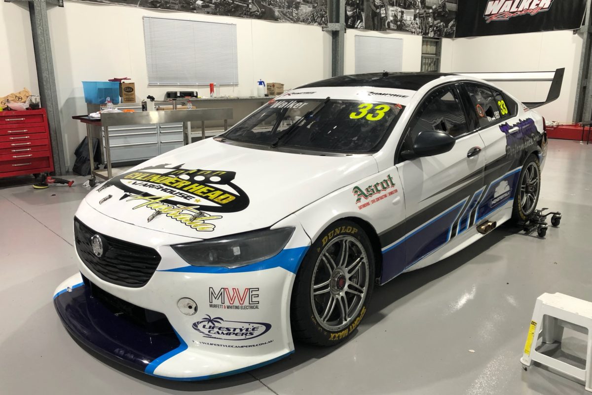 The Walker Racing ZB Commodore Super2 entry